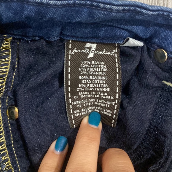7 for all mankind Jeans - Picture 3 of 4
